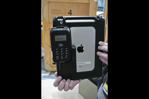 BT’s iPad with added Chip and PIN device